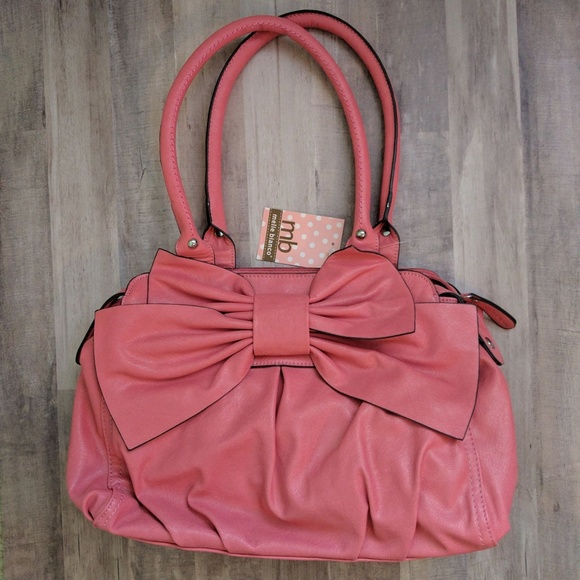 Melie Bianco Handbags - Vegan Melie Bianco 'Amelie' Bow Bag